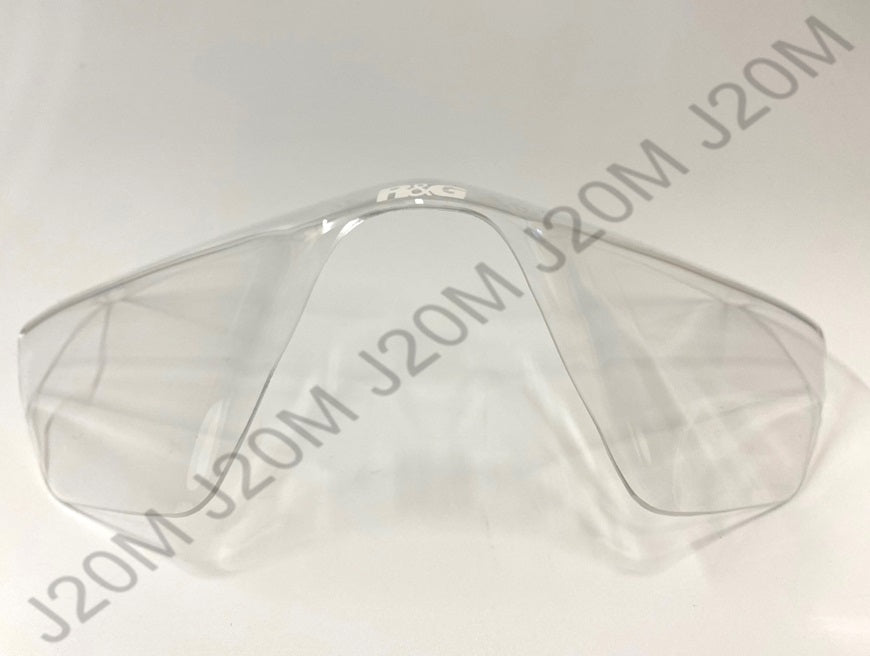 R&G Headlight Shield CLEAR Acrylic for Kawaski Z900 / ZH2 2020 2021 2022