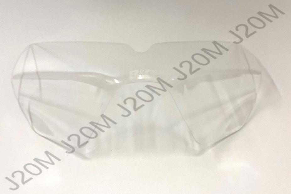 R&G Headlight Shield CLEAR Acrylic for Kawaski Z900 / ZH2 2020 2021 2022