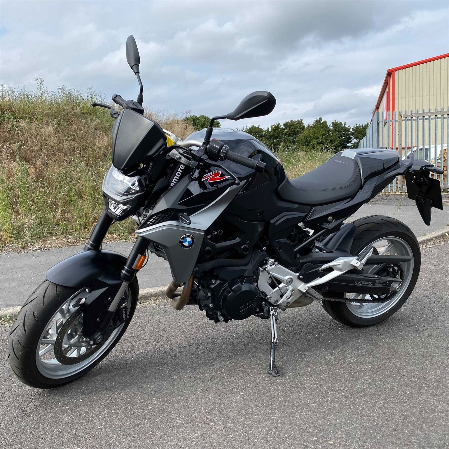 Pyramid Fly Screen Matte Black for BMW F900 R 2020 2021 2022