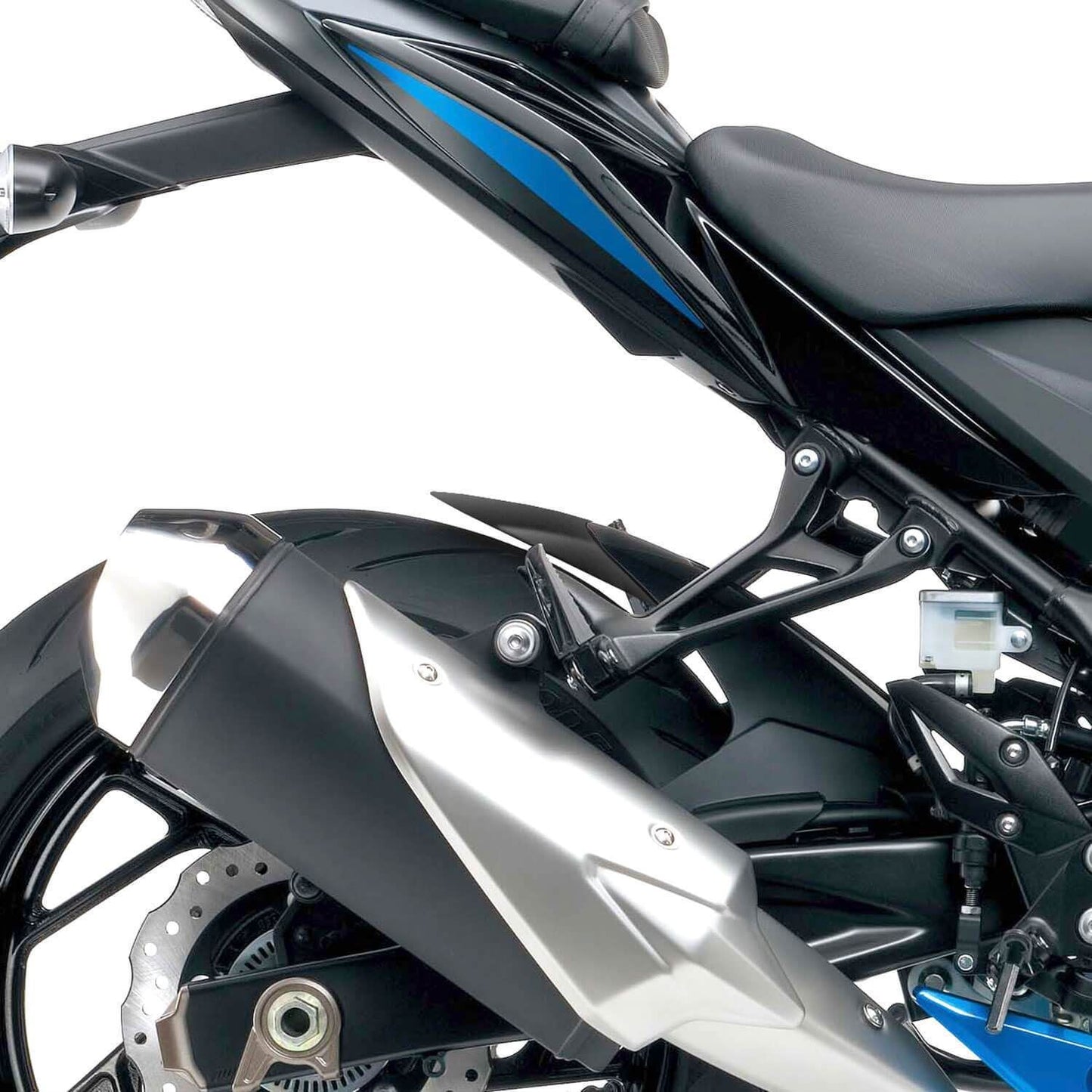 Pyramid Hugger Extension Matte Black for Suzuki GSX-S 750 2017-2021