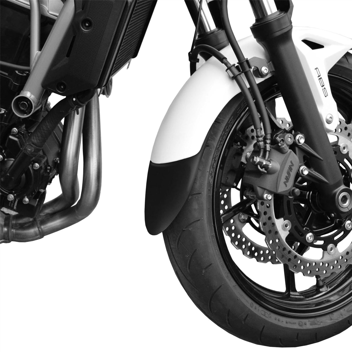 Pyramid Extenda Fenda Matte Black for Kawasaki Ninja 650 650R / Z650 2017>