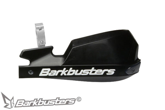 BarkBusters VPS MotoCross Handguards Kit Pair in Black Single Point Clamp Mount