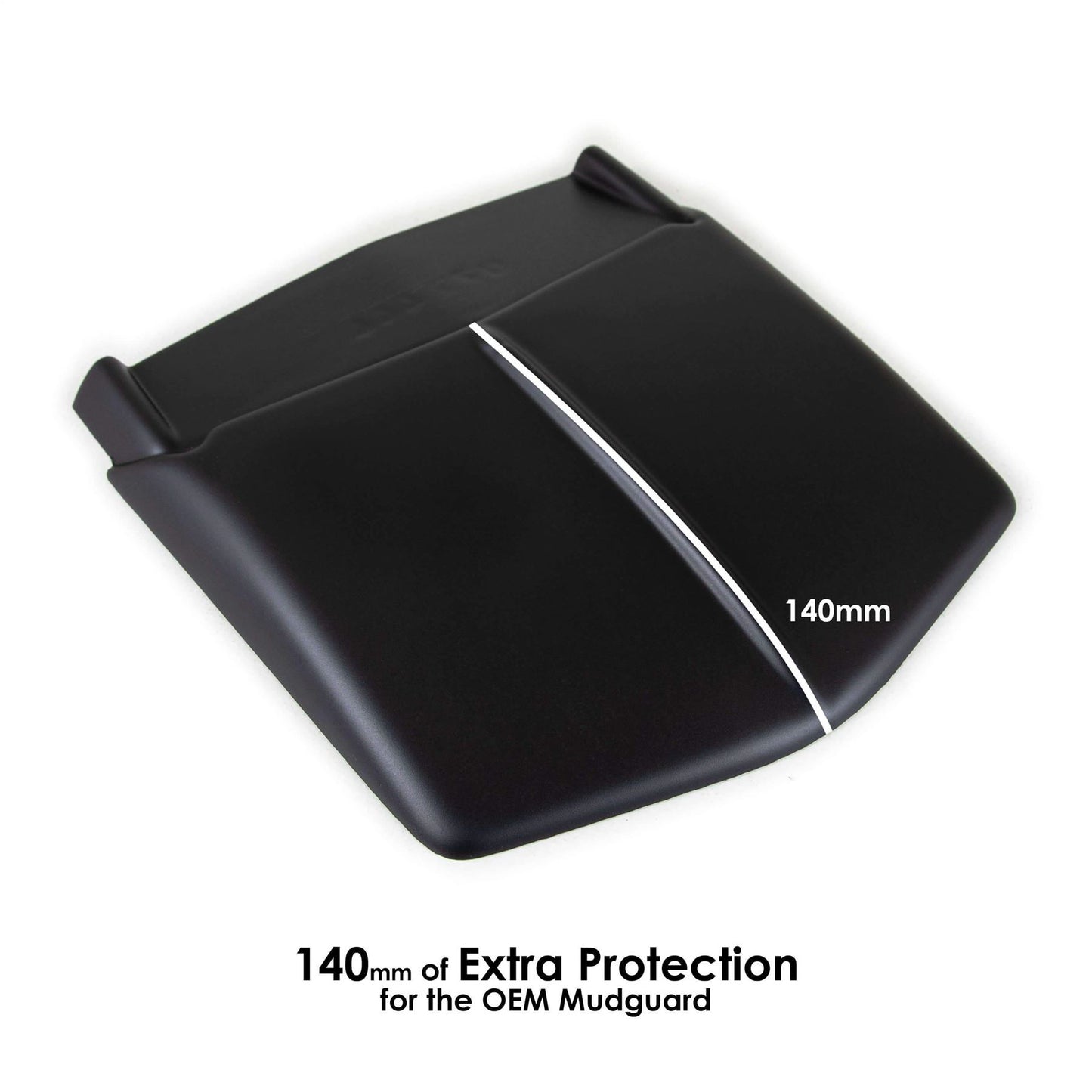 Pyramid Hugger Extension Matte Black for Yamaha YZF-R6 2005 onward