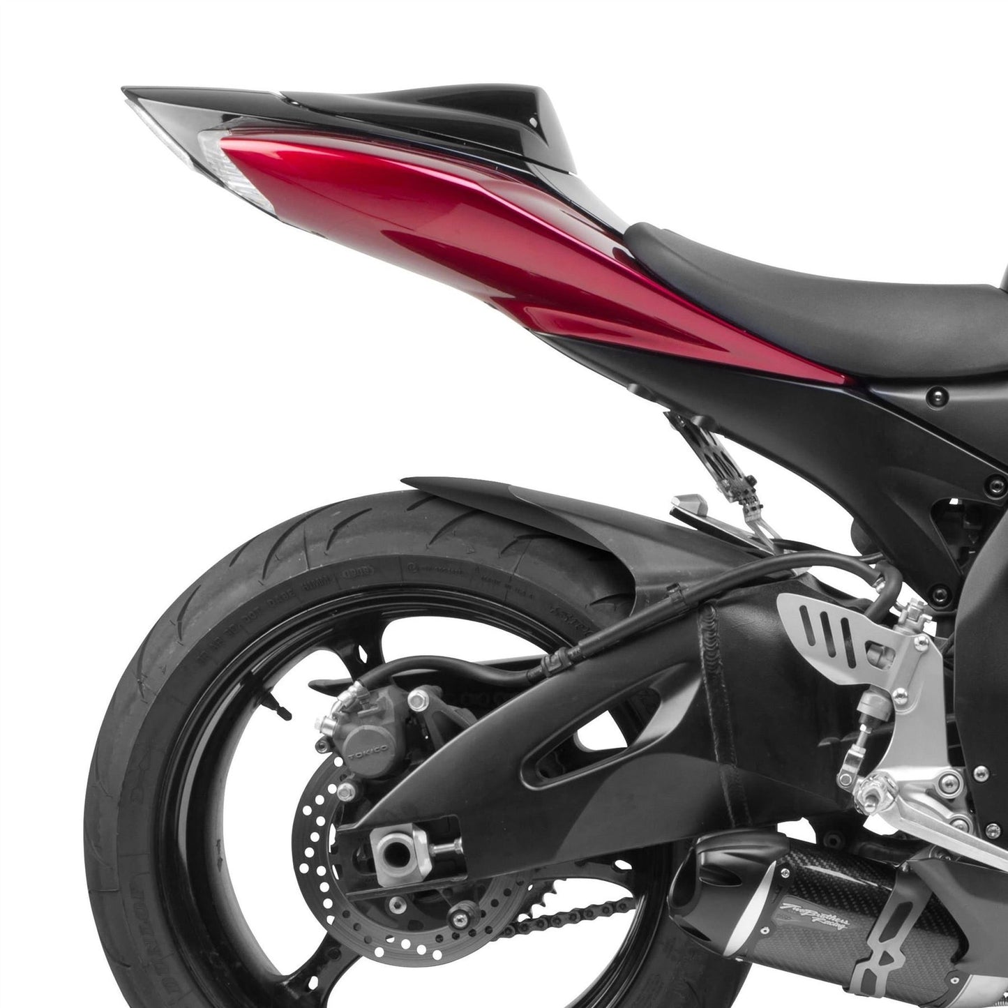 Pyramid Hugger Extension Matte Black for Suzuki GSXR750 / GSXR600 2006-2007