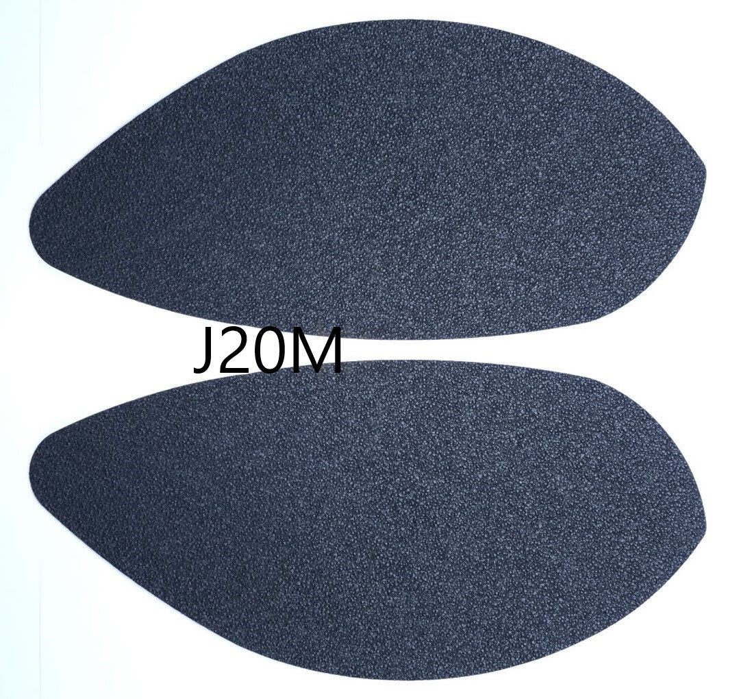R&G Tank Traction Grip Pads Black for Kawasaki ZX-6R 2000 - 2002