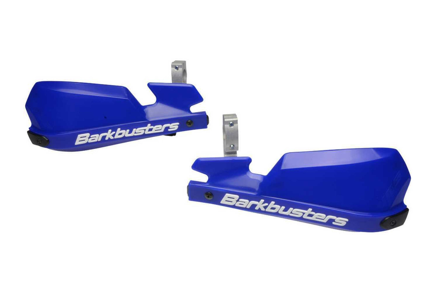 BarkBusters VPS MotoCross Handguards Kit Pair in Blue Single Point Clamp Mount