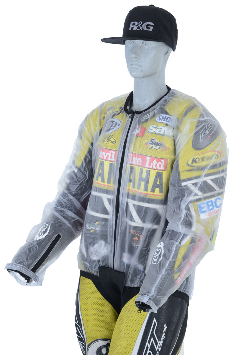 R&G Waterproof Race Rain Jacket suitable for track use S / M / L / XL / XXL (2XL)