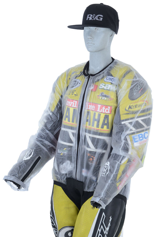 R&G Waterproof Race Rain Jacket suitable for track use S / M / L / XL / XXL (2XL)