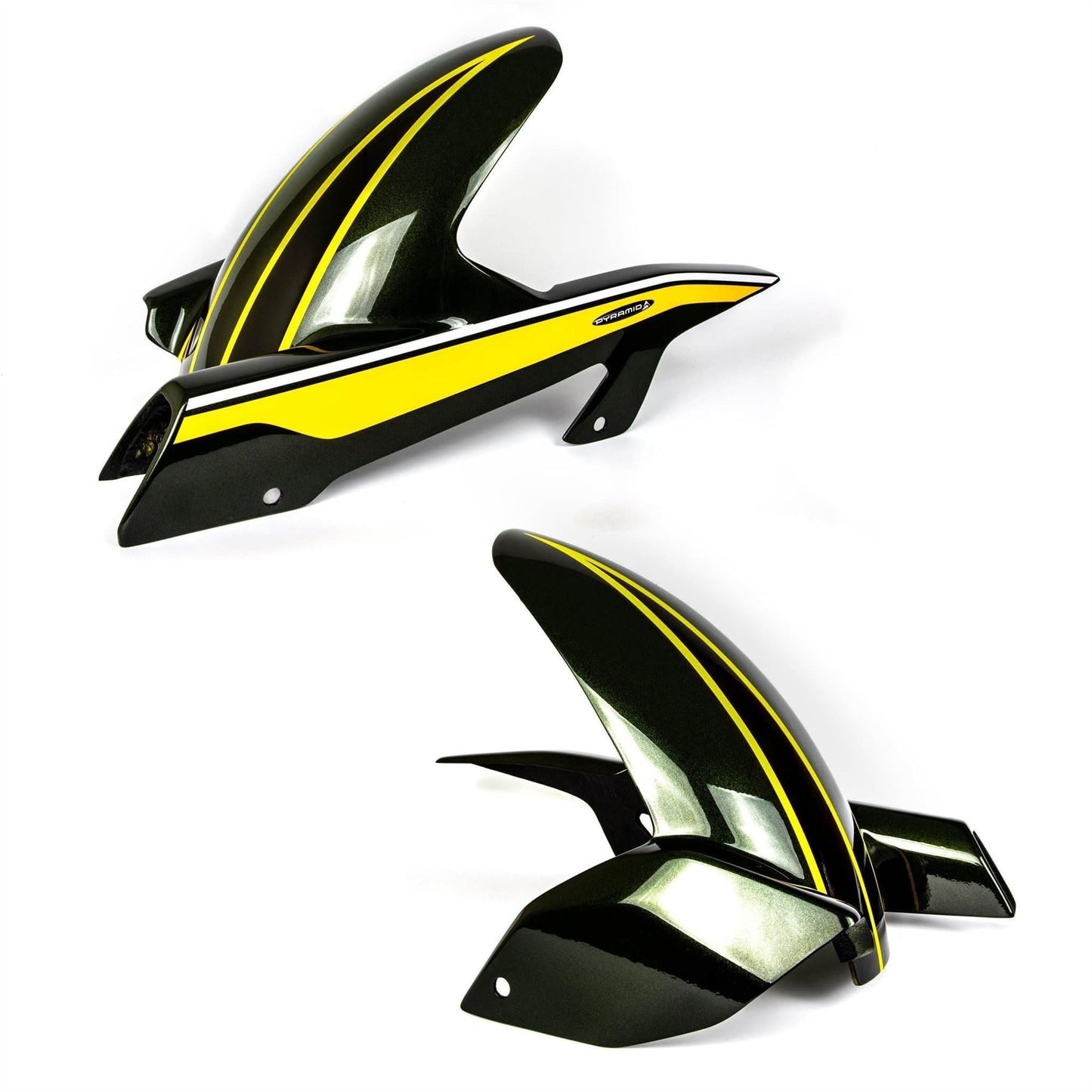 Pyramid Hugger Metallic Candytone Green Scheme for Kawasaki Z 900 RS 2019-