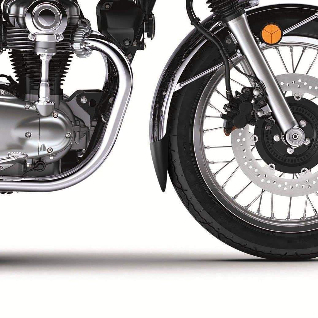 Pyramid Extenda Fenda Matte Black for Kawasaki W800 2019- / W800 2011-2016 / W650 1999-2009 / W400 2006-2009