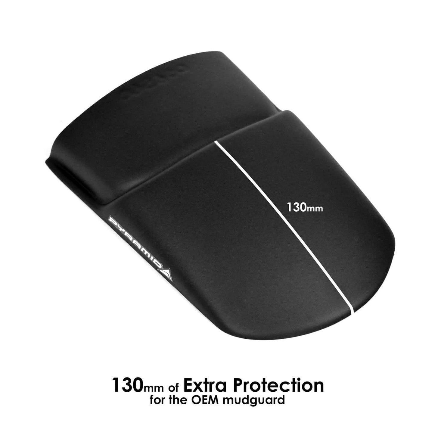 Pyramid Extenda Fenda Matte Black for Triumph Trident 660 2021 2022