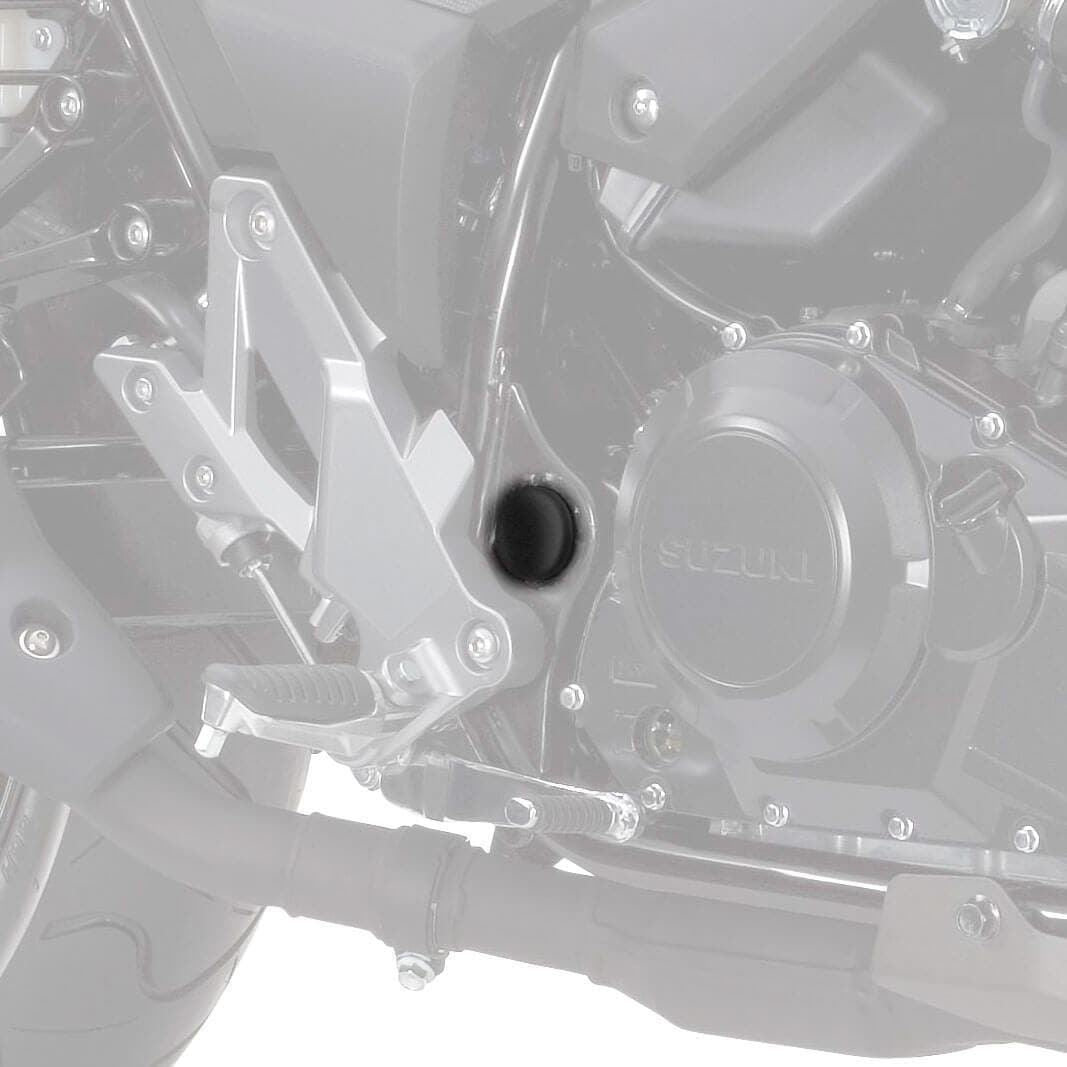 Pyramid Frame End Caps Matte Black for Suzuki DL 250 V-Strom 2018-