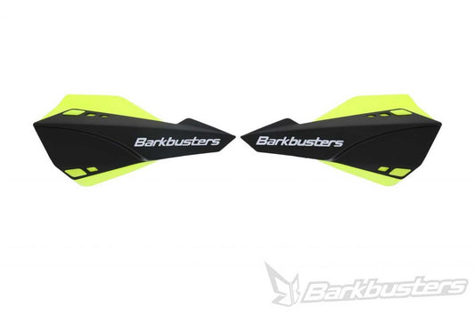 BarkBusters SABRE MX Enduro Handguards Black / Hi Viz Single Point Clamp Mount