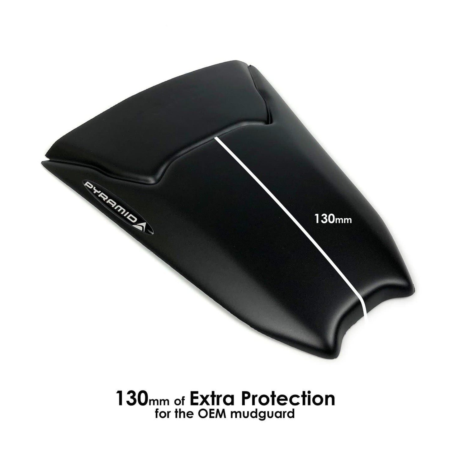 Pyramid Hugger Extension Matte Black for BMW S1000 XR 2020-