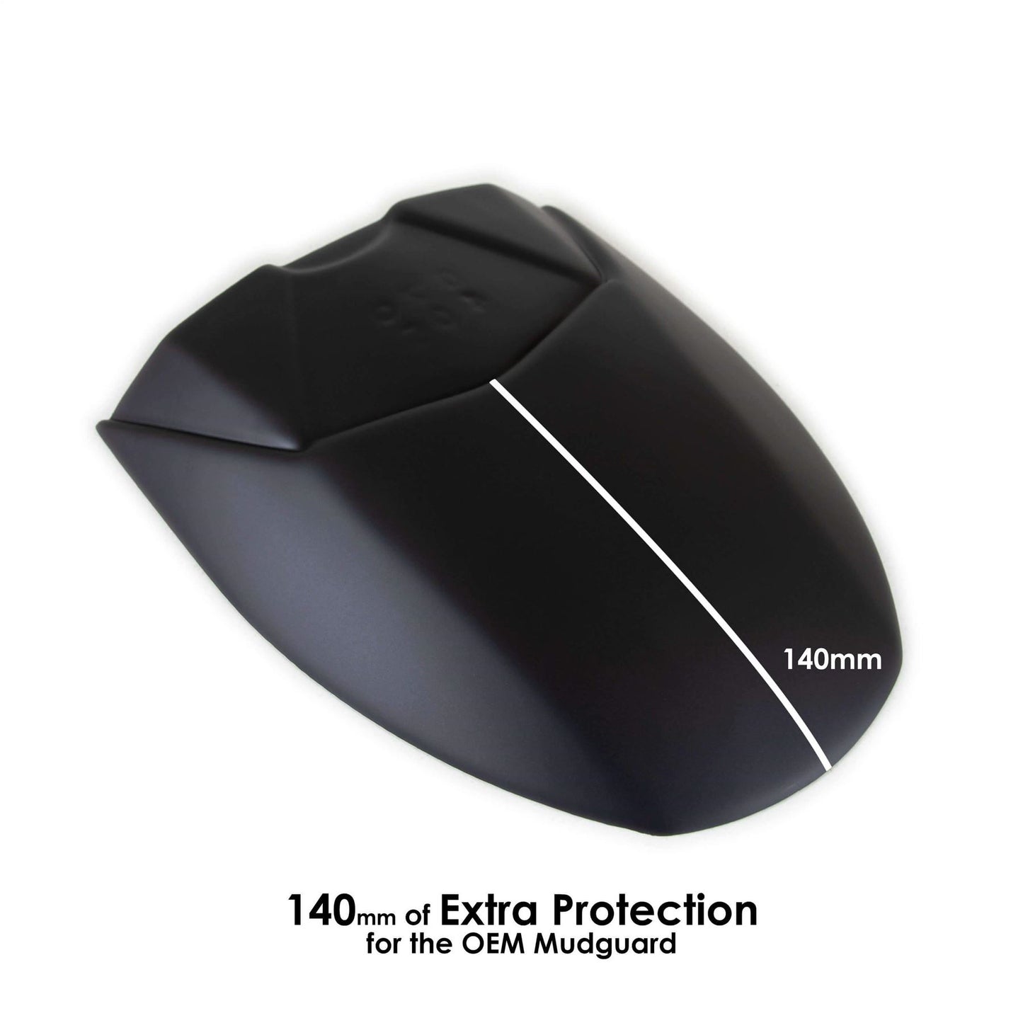 Pyramid Hugger Extension Matte Black for Suzuki GSX-S 750 2017-2021