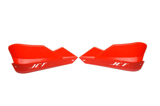 BarkBusters JET Plastic Hand Guards Only Pair in Red