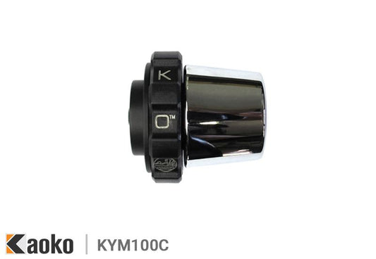 Kaoko Cruise Control Throttle Lock Stabiliser Chrome Kymco Xciting 500/R/I 15-18