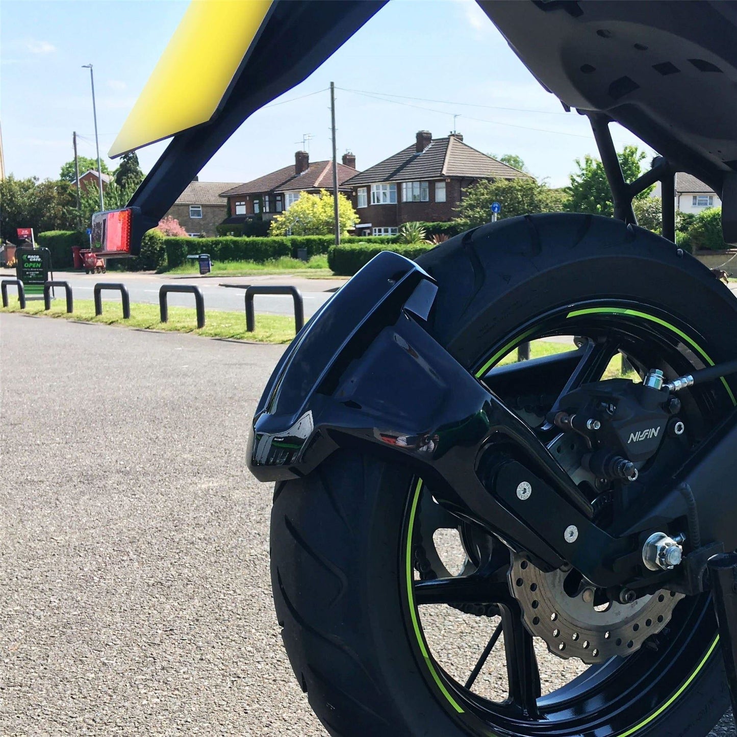Pyramid Spray Guard Matte Black for Kawasaki Versys 650 2006 - 2022