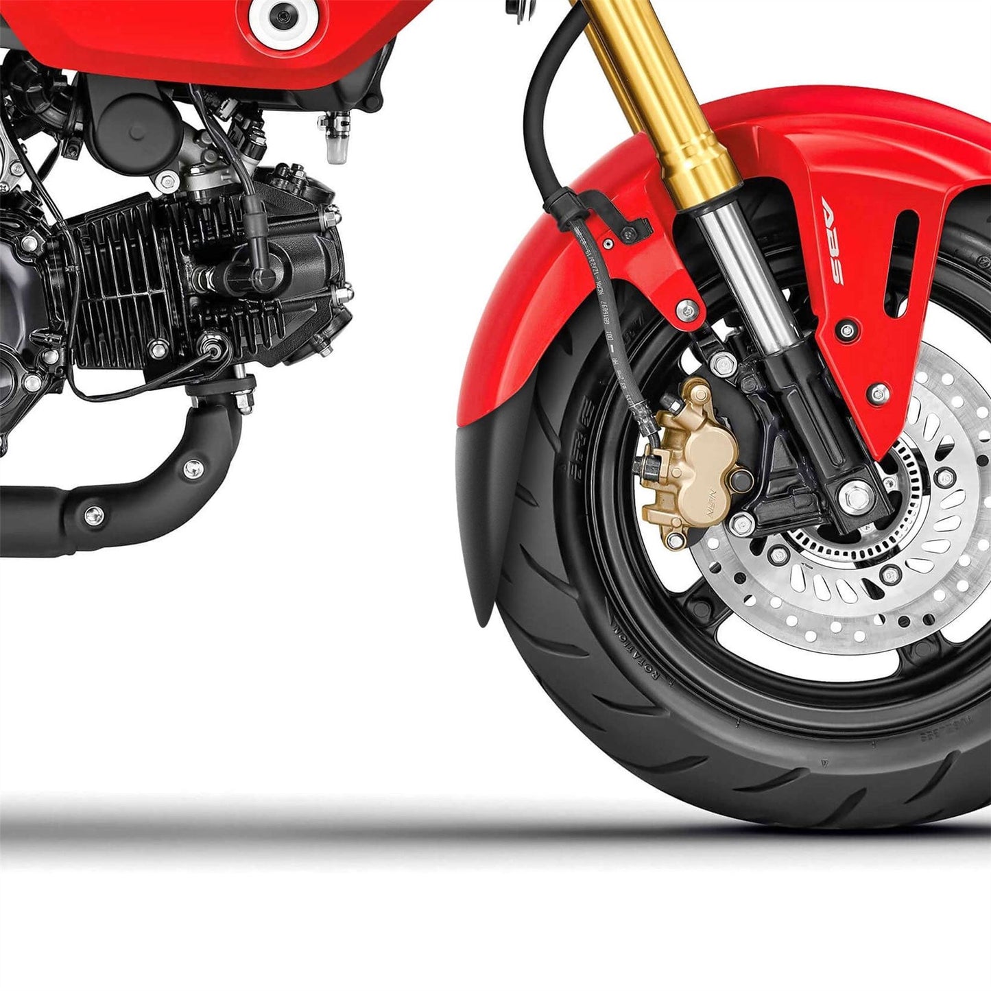 Pyramid Extenda Fenda Matte Black for Honda MSX 125 2021 2022