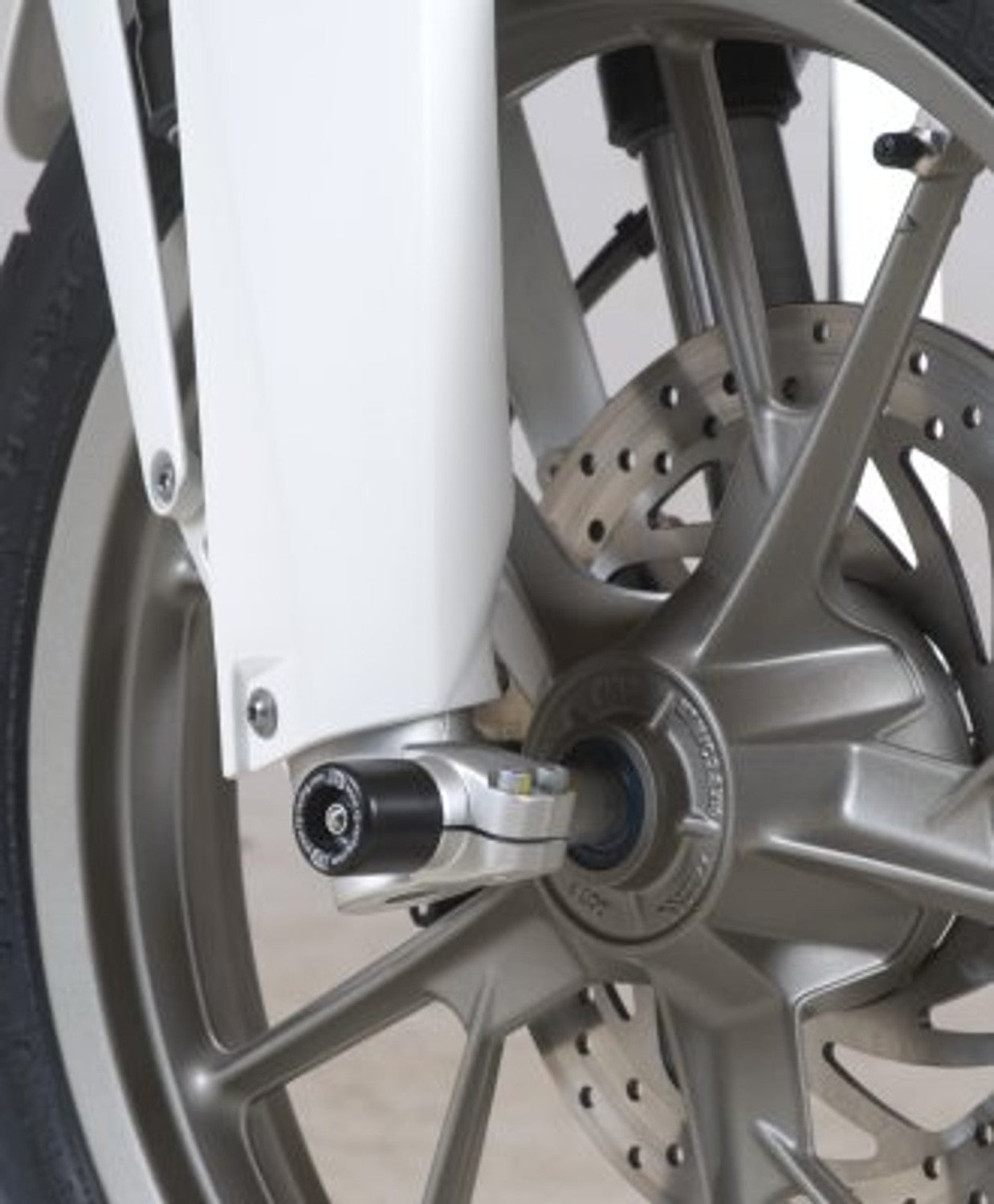 R&G Fork Protectors Black Bobbins for Husqvarna TR650 Strada 2012 onward