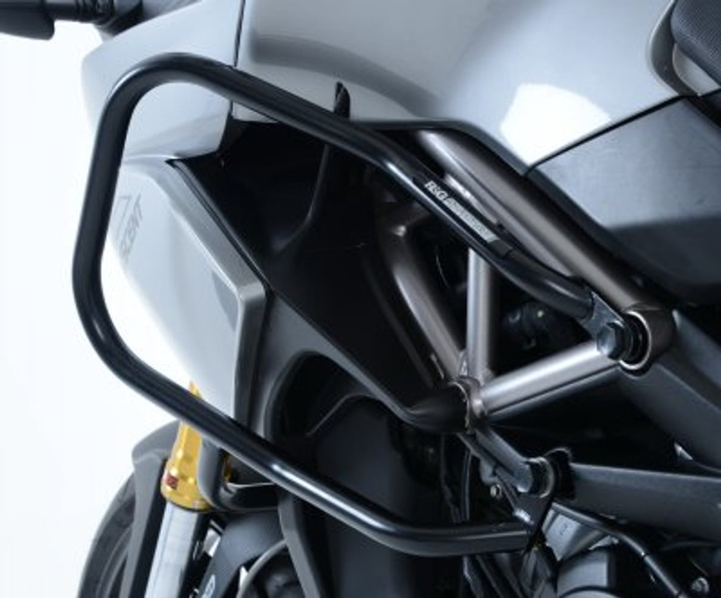 R&G Adventure Bars Black for Aprilia Caponord 1200 2013 - 2018
