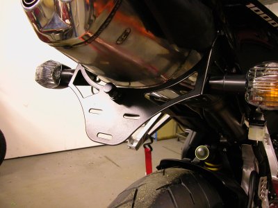 R&G Tail Tidy / Licence Plate Holder for Honda CBR600RR 2003 - 2006 / CBR1000RR Fireblade 2004 - 2007