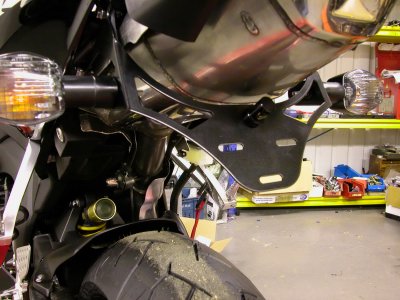 R&G Tail Tidy / Licence Plate Holder for Honda CBR600RR 2003 - 2006 / CBR1000RR Fireblade 2004 - 2007