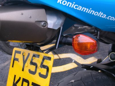R&G Tail Tidy / Licence Plate Holder for Honda CBR600RR 2003 - 2006 / CBR1000RR Fireblade 2004 - 2007