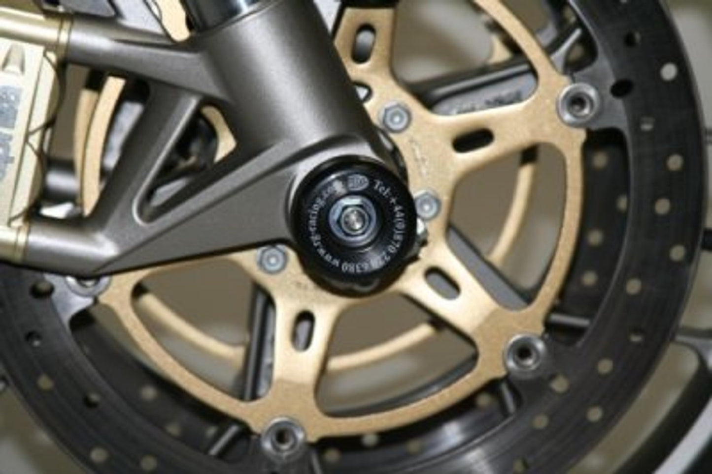 R&G Fork Protectors Black Bobbins for Aprilia Mana / GT 2008 onward