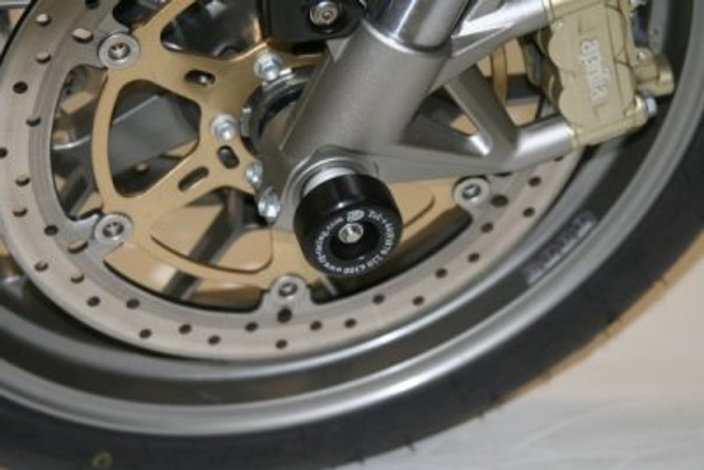 R&G Fork Protectors Black Bobbins for Aprilia Mana / GT 2008 onward