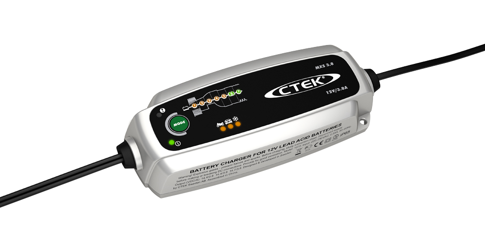 CTEK MXS 3.8 Battery Charger Maintainer 12V
