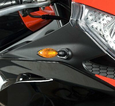 R&G Motorcycle Front / Rear Micro Indicators Bulb Type Turn Signals Pair