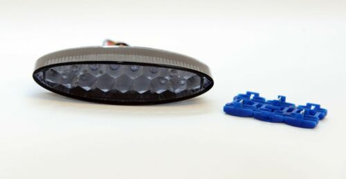 R&G Tail Tidy Number / Licence Plate SMOKED Tail Light LED Unit Replacement LA0006