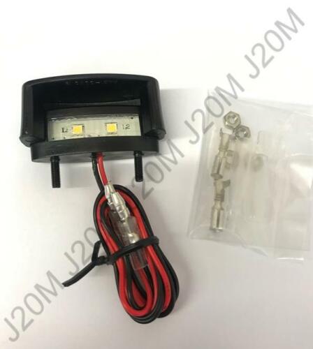 R&G Motorcycle LED Replacement Tail Tidy Licence Number Plate Light LA0002 Black