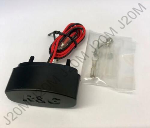 R&G Motorcycle LED Replacement Tail Tidy Licence Number Plate Light LA0002 Black