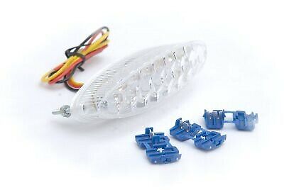 R&G Tail Tidy Number / Licence Plate CLEAR Tail Light LED Unit Replacement LA0003