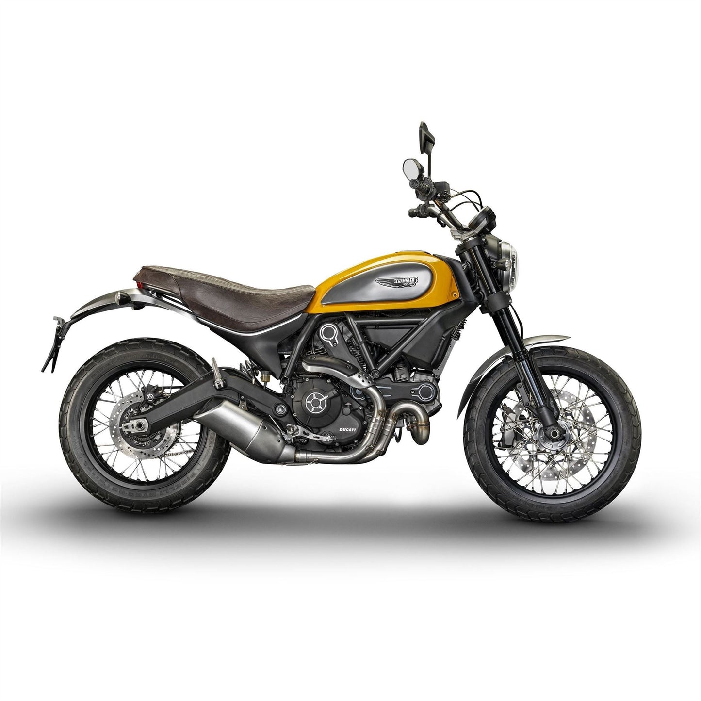 Pyramid Extenda Fenda Matte Black for Ducati Scrambler Classic 2015-2019