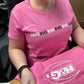 R&G Ladies Logo T-Shirt in Pink