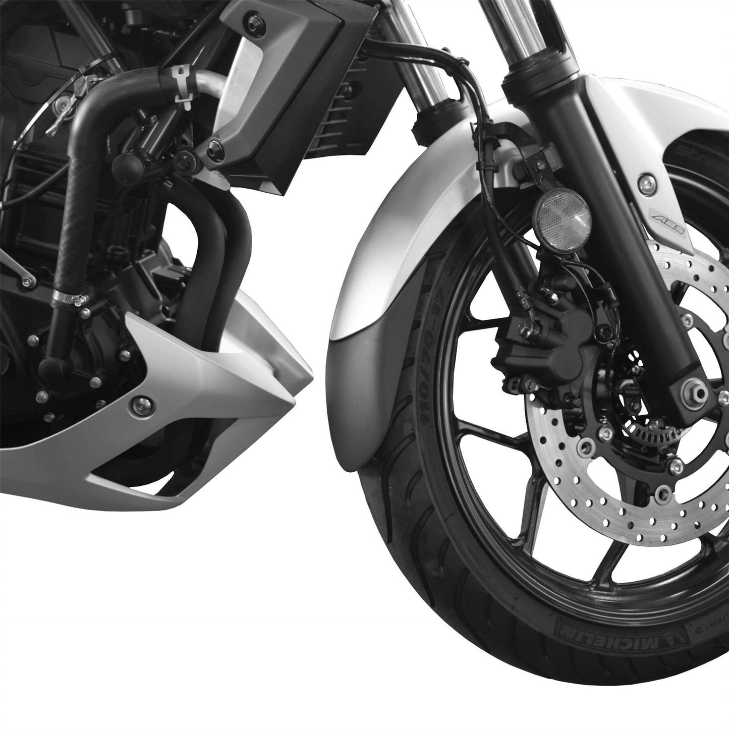 Pyramid Extenda Fenda Matte Black for Yamaha MT-03 2016-2019 / YZF-R3 2015-2018