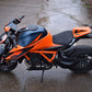 Pyramid Fly Screen Gloss Orange / Matte Blue for KTM 1290 Superduke R 20- / EVO