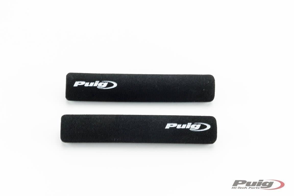 Puig Universal Thermal Lever Sleeves Anti Vibration Pair in Black