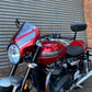 Pyramid Fly Screen Red Hopper Scheme for Triumph Speed Twin 2019-