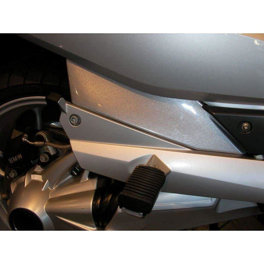 Pyramid Infill Panels | Satin Black | pair BMW R1200 RT 2005>2013