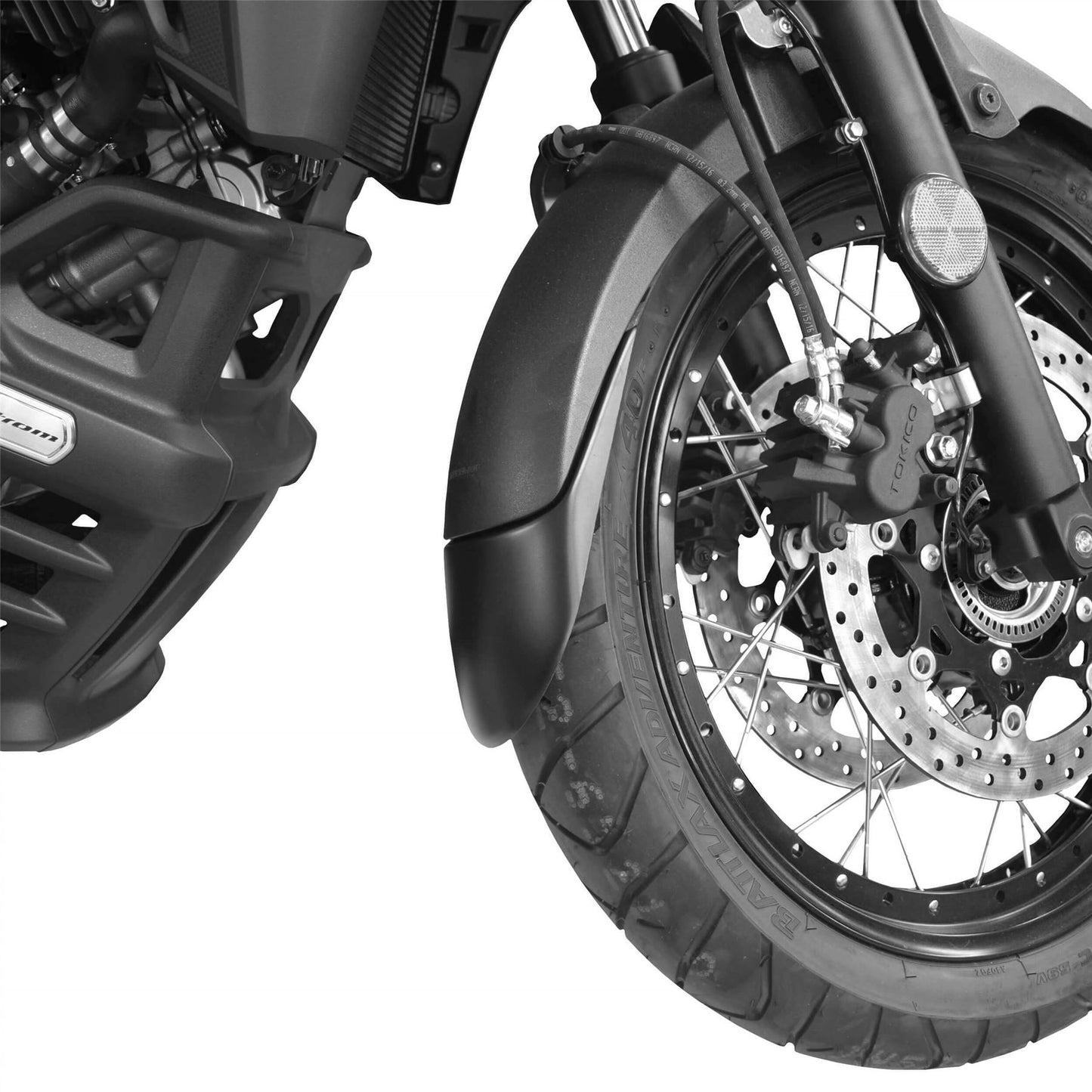 Pyramid Extenda Fenda Matte Black for Suzuki DL 650 V-Strom / XT 2012-