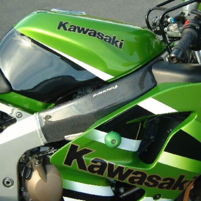 Pyramid Frame Covers Carbon Fibre for Kawasaki ZX6R 1998 1999