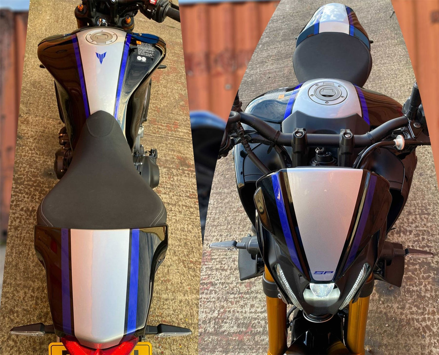 Pyramid Seat Cowl SP Colours for Yamaha MT-09 / SP 2021 - 2023