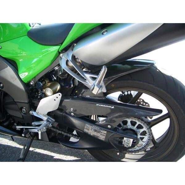 Pyramid Hugger Gloss Black for Kawasaki ZX10-R 2006-2007