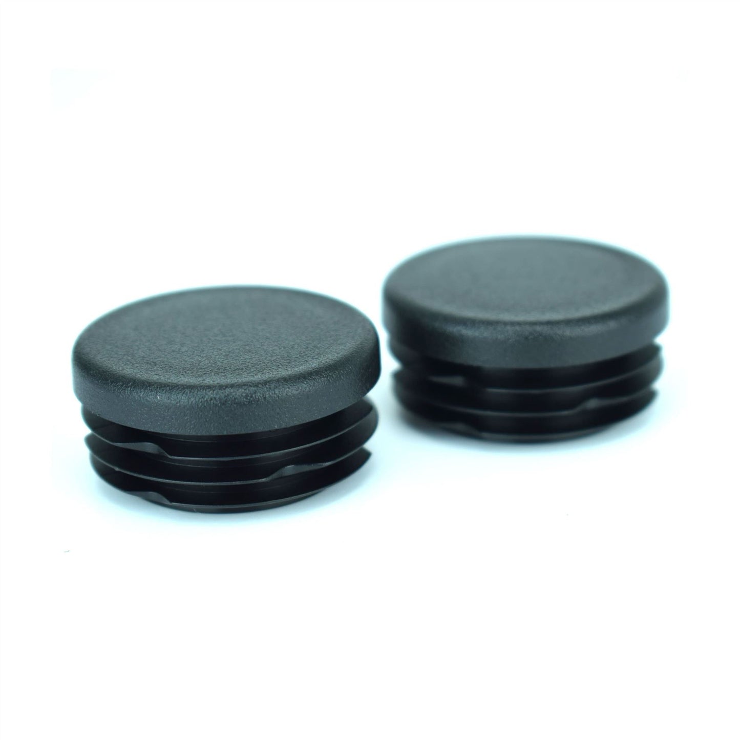 Pyramid Frame End Caps Matte Black for Kawasaki Ninja 650 / R 17-  Z650 17-