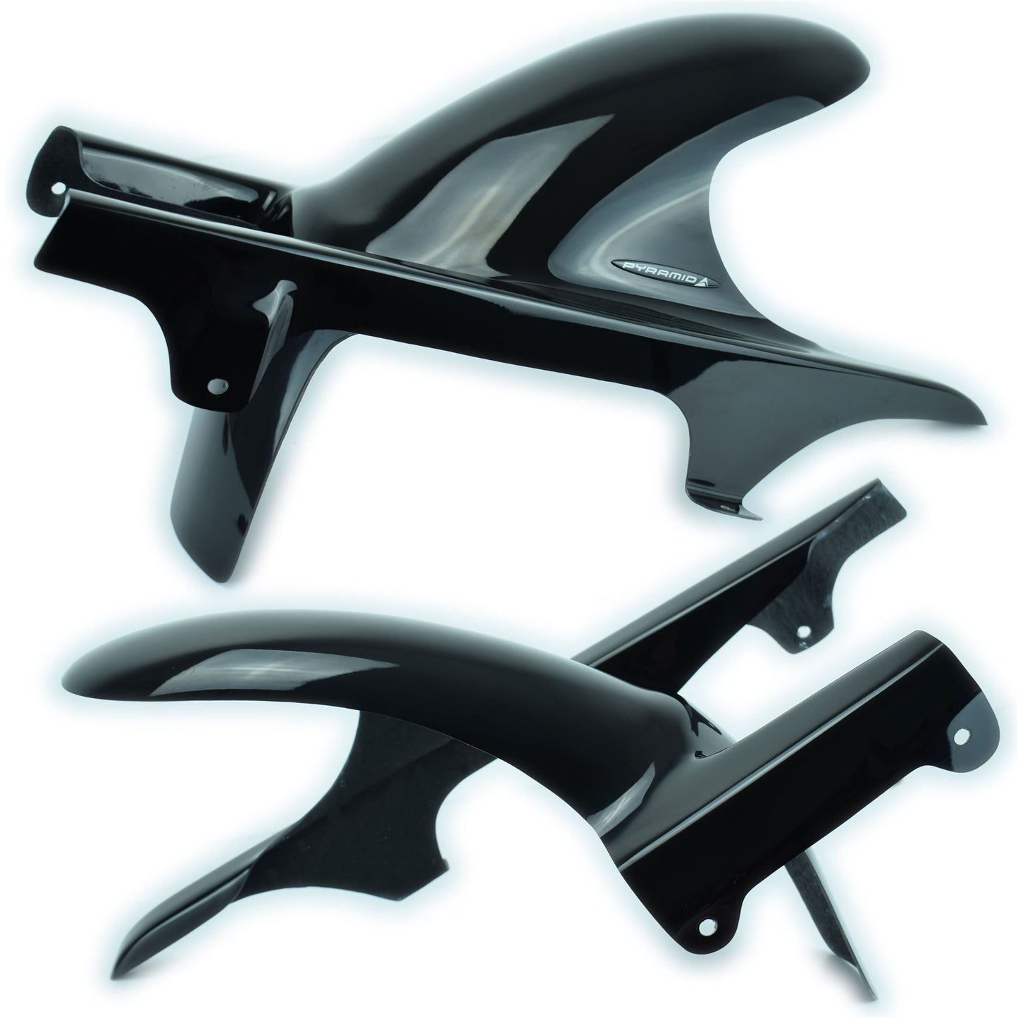 Pyramid Hugger Gloss Black for Honda XL 1000 V Varadero 1998 - 2013