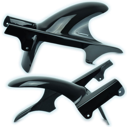 Pyramid Hugger Gloss Black for Honda XL 1000 V Varadero 1998 - 2013